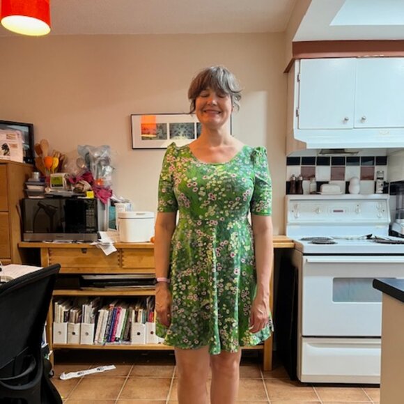 NWT sold-out Nooworks Natalie dress in Meadow - XL - Picture 4 of 5